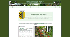 Desktop Screenshot of gartenverein-leipzig-west.de